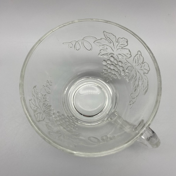 Vintage Anchor Hocking Clear Grape Punch Cups - Picture 11 of 12